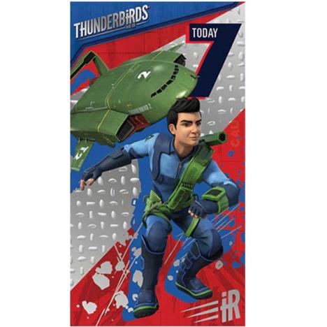 7th Birthday Thunderbirds Birthday Card £2.10